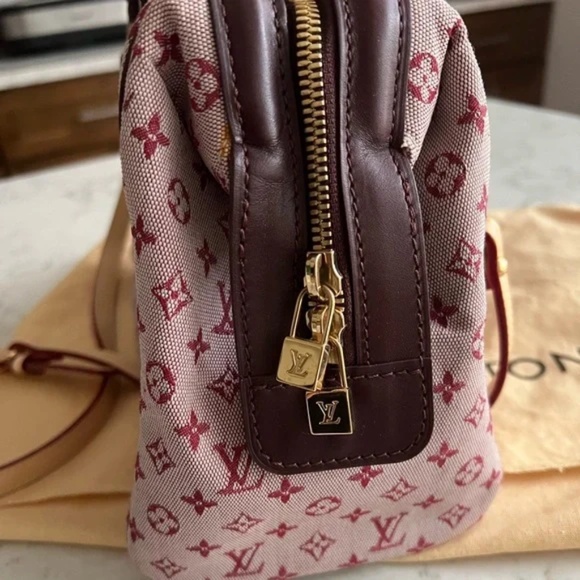 Authentic Louis Vuitton Josephine PM Monogram Mini Lin handbag - Picture 7 of 11